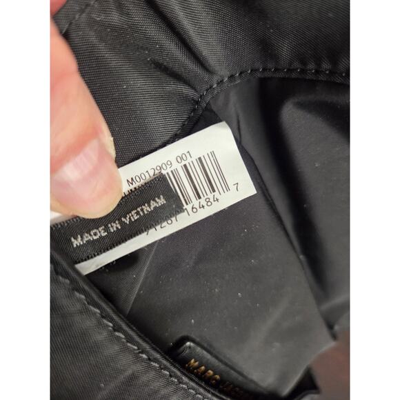 MARC JACOBS M0012909 BLACK PREPPY NATASHA NYLON WOMENS MINI CROSSBODY BAG - Picture 7 of 9